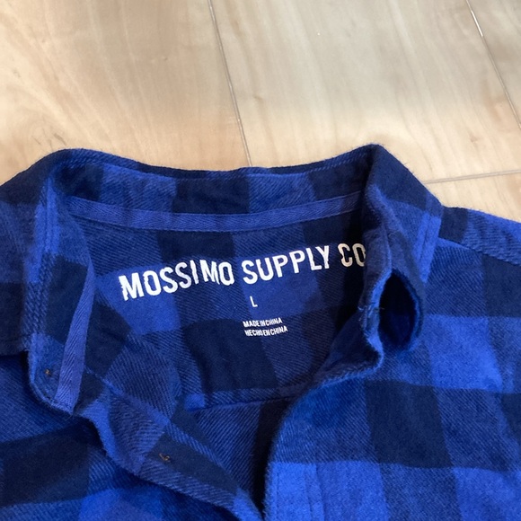 NWT Men’s blue flannel - Picture 12 of 13